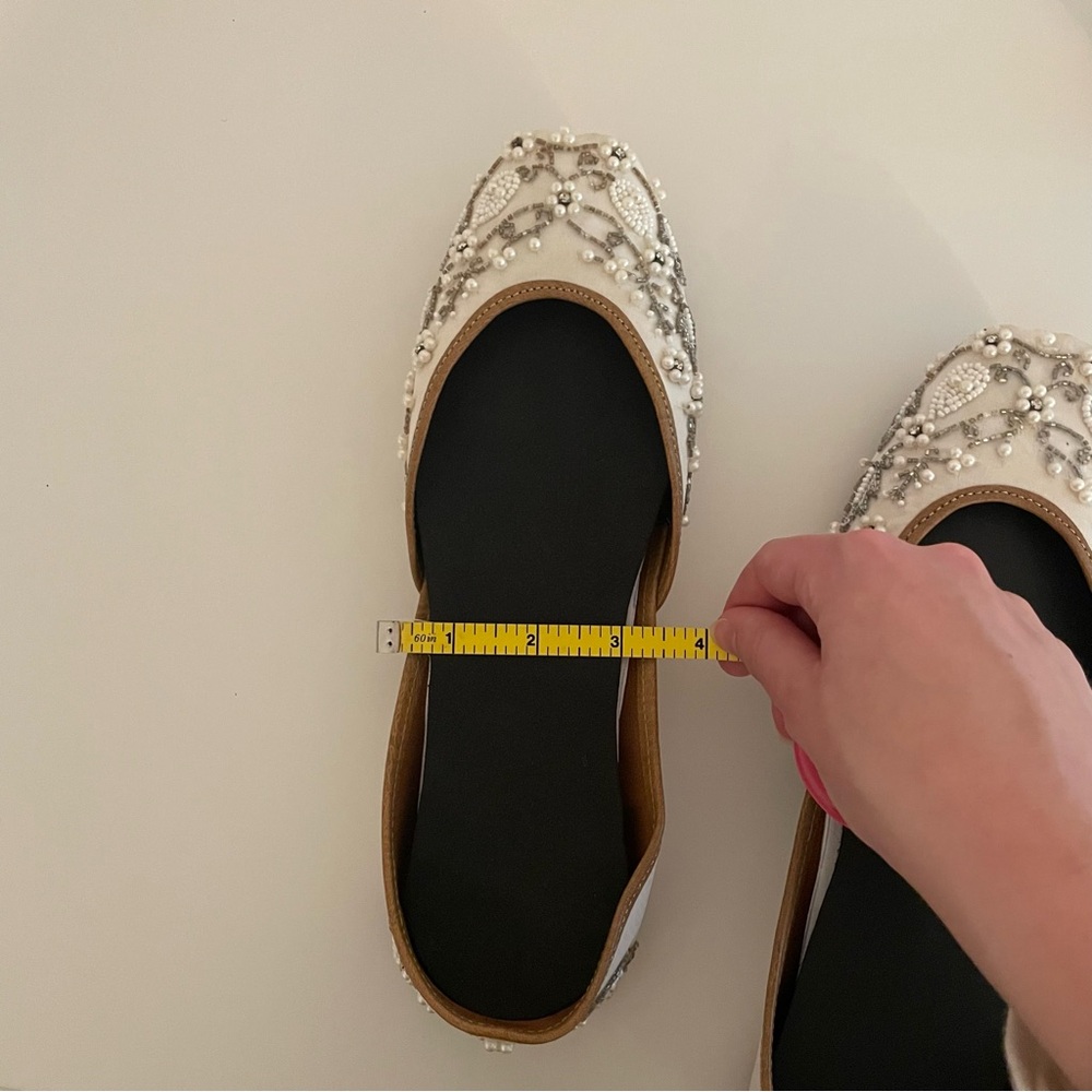 Beaded Leather Flats - Picture 12 of 14
